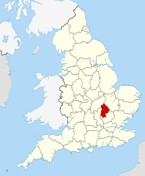 bedfordshire-map Bedfordshire Map
